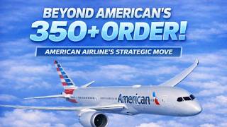 AMERICAN AIRLINE'S 350+ AIRCRAFT ORDER  — American Airlines’ Massive New Fleet Strategy Update 2026