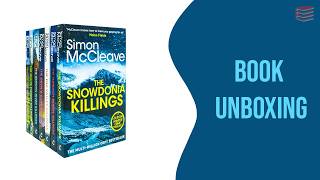 DI Ruth Hunter Series 1-7 Books Collection Set By Simon McCleave - Book Unboxing