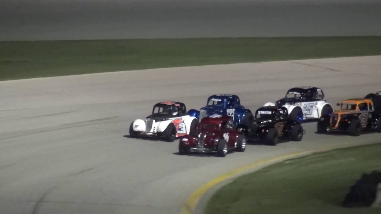 INEX Legends feature Hawkeye Downs Speedway 6/17/16