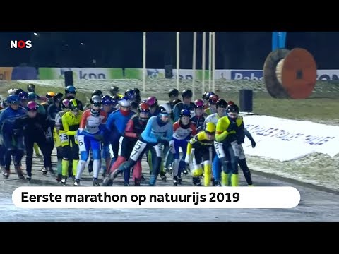 LIVE: Klaar voor de start? Kijk live naar de eerste marathon op natuurijs!