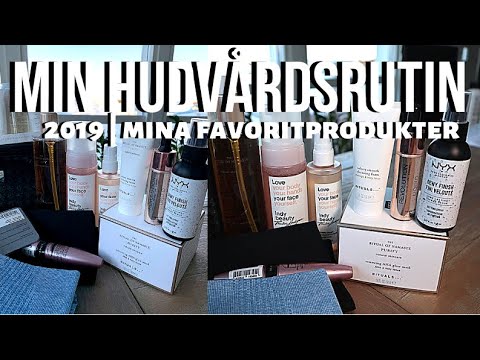 Från torris till GLOW | MIN HUDVÅRDSRUTIN 2019 - YouTube