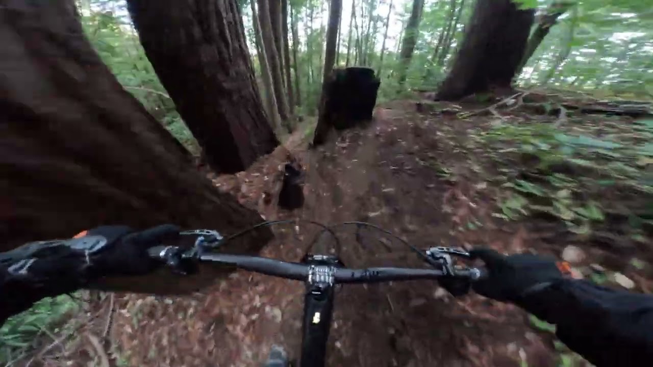 UCSC MTB | foot unclipped on the chute, kinda sketch | Turbo Levo | 1.5.25