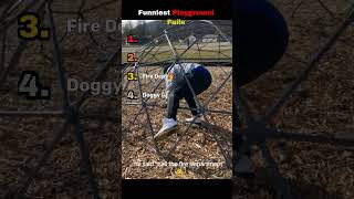 RANKING FUNNIEST PLAYGROUND FAILS  #funny #playground #ranking