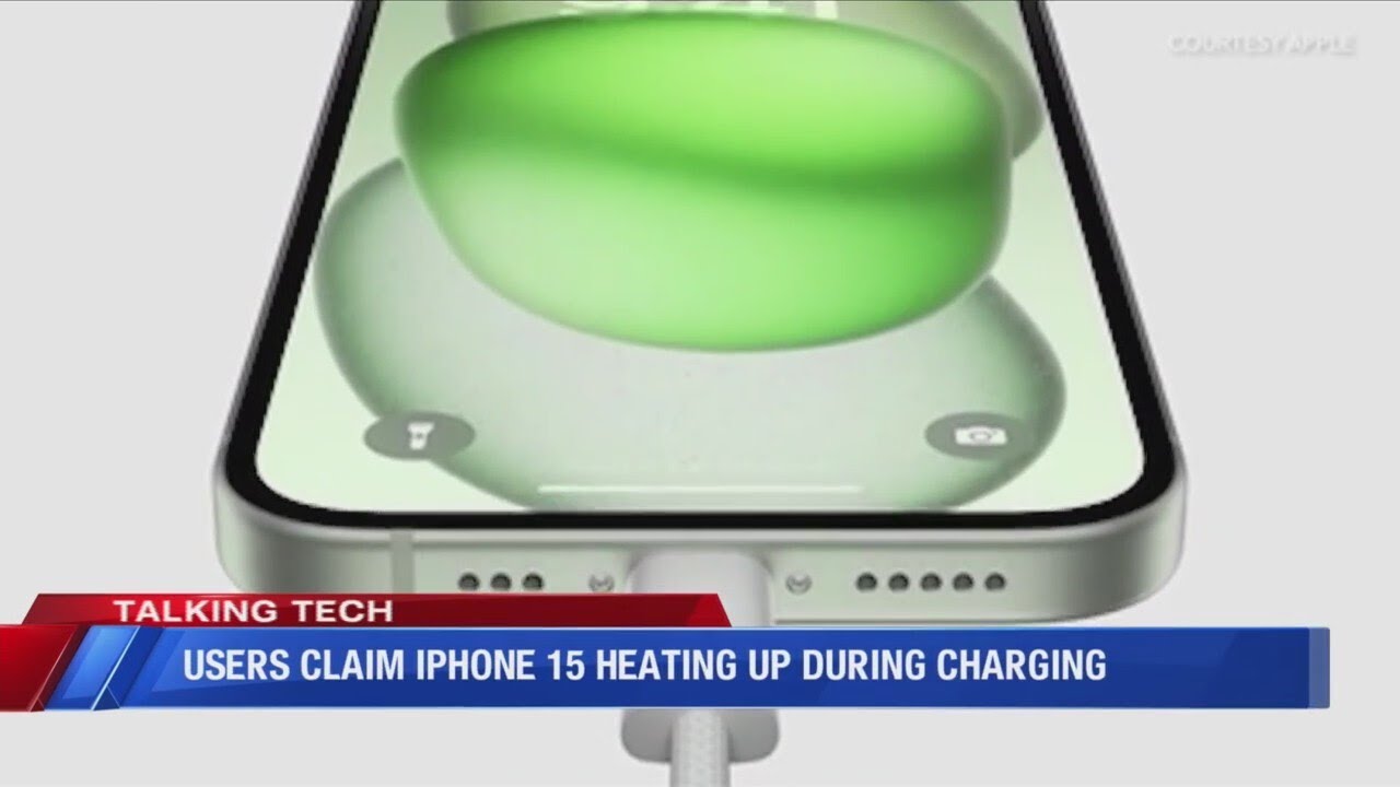 Users claim IPhone 15 heating up during charging 