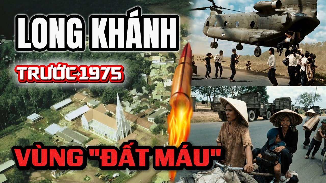 Phim Màu Hiếm về Long Khánh Trước 1975: Sự Thật Xót Xa Về Vùng 