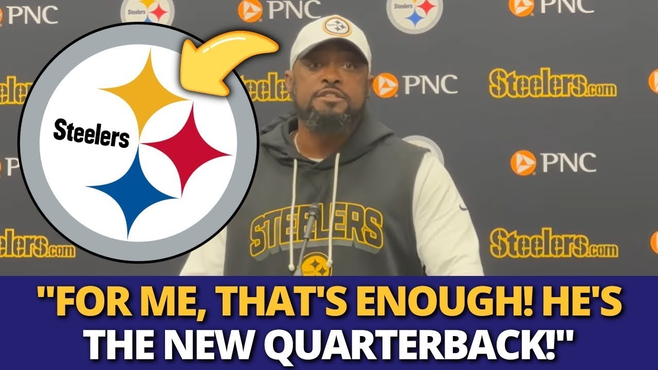MIKE TOMLIN SURPRISES EVERYONE BY MAKING AN UNBELIEVABLE QUARTERBACK CHANGE! STEELERS NEWS