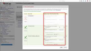 REDCap Tutorial Video 7: Surveys