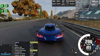 Volta rápida GM Corvette Z07 | Automation Test Track Fast Lap Corvette Z07 | BeamNG Drive