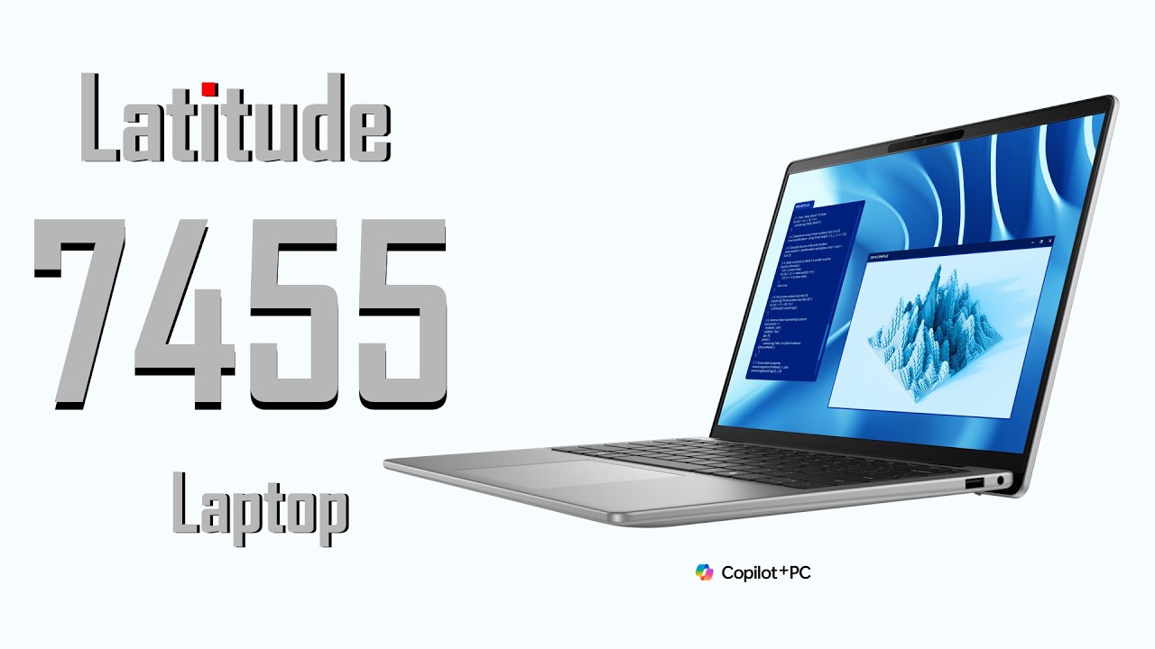 Dell Latitude 7455 Laptop A Powerhouse with Snapdragon® X Elite