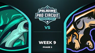 PALADINS Pro Circuit: Team Project vs Snap'n (Phase 2 Week 9)