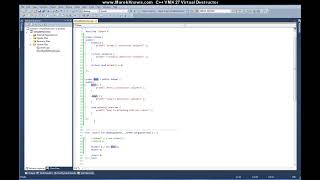 C++ VMK 27: Virtual Destructor