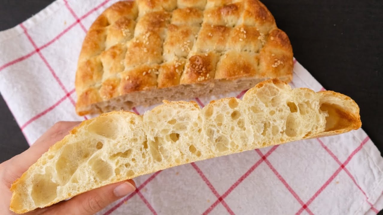 آموزش حرفه ای ترین نان پیده رمضان | Turkish Authentic Ramadan Pide Recipe 