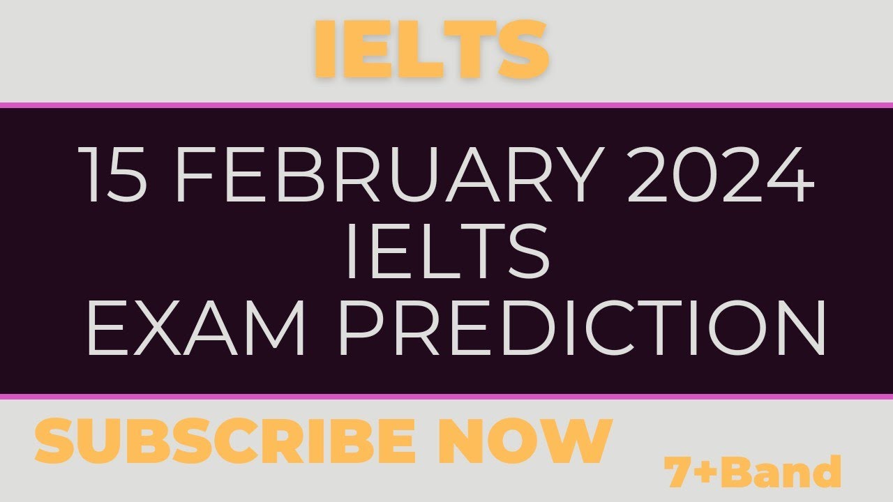 IELTS 15 February 2024 Exam Prediction | IELTS 15 Feb | #ieltsexam # ...