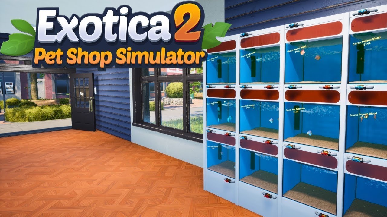 Exotica 2: Pet Shop Simulator / Continue to Add & Build