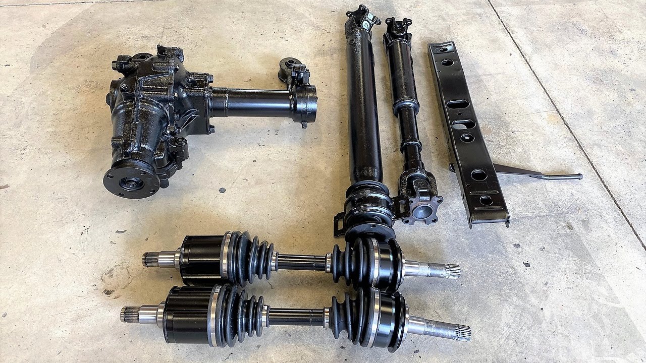 Painting The Rest Of The 4WD Swap Parts/ Durabump Diff Bushings! YouTube