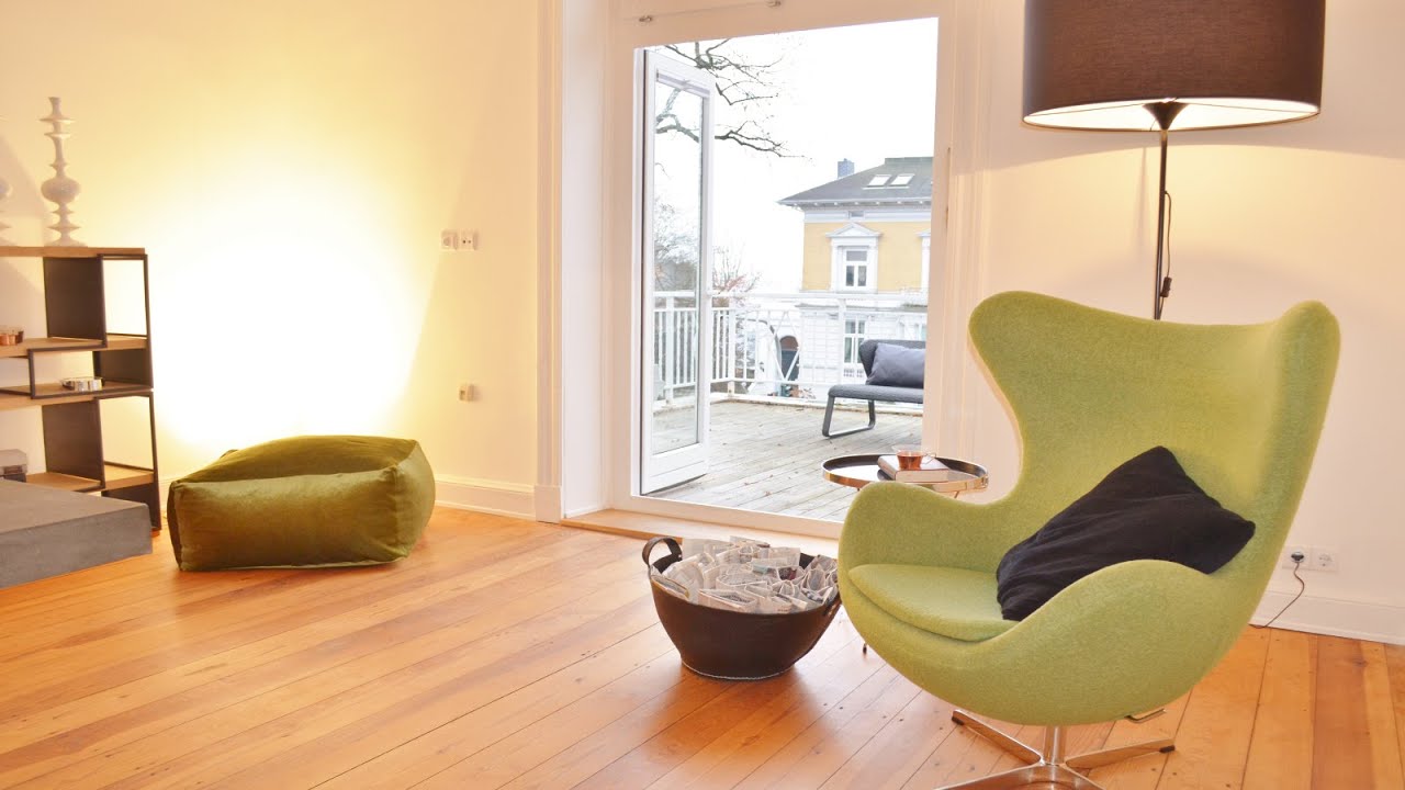 Luxuriöse Jugendstilwohnung mit Elbblick