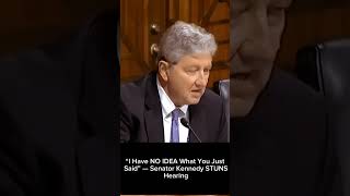 “I Have NO IDEA What You Just Said” — Senator Kennedy STUNS Hearing