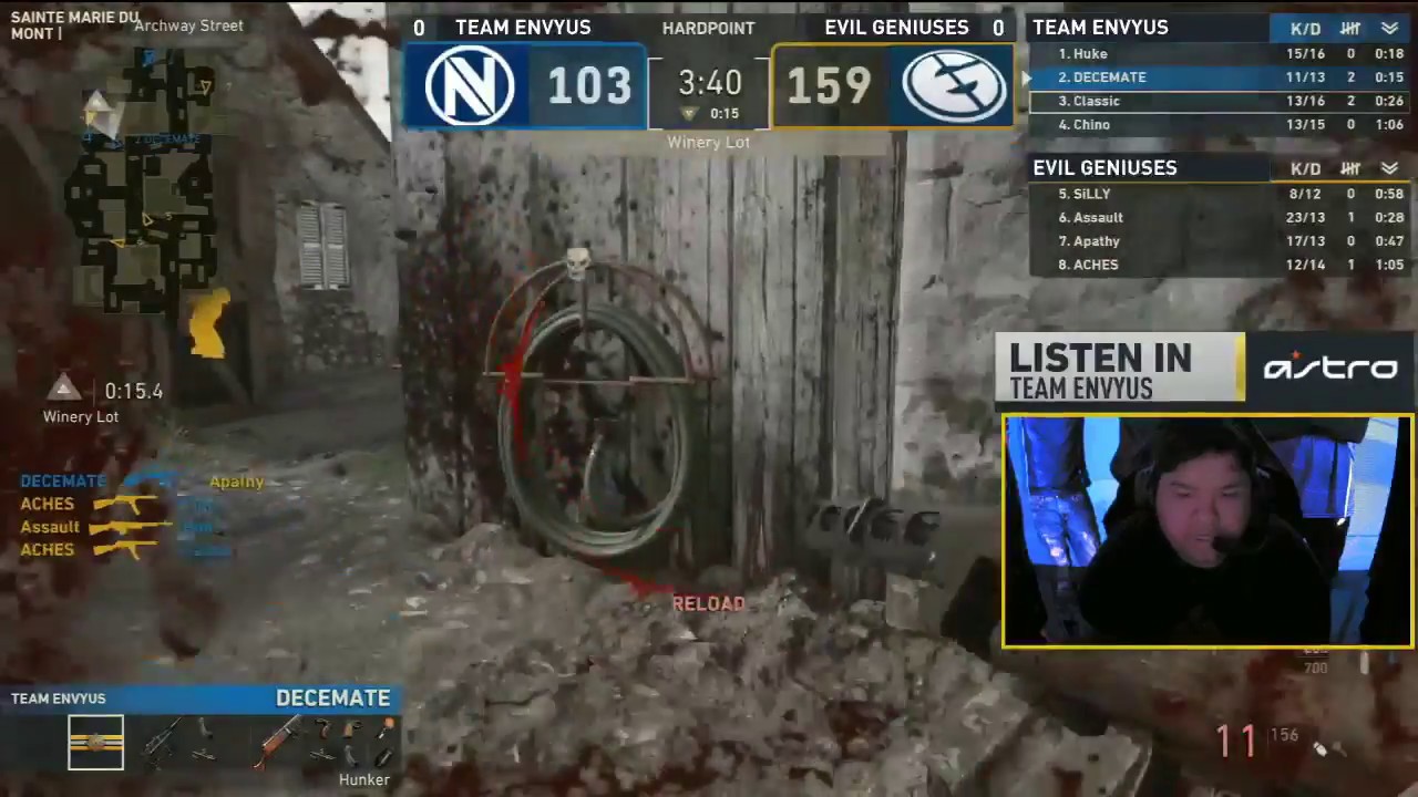 ASTRO Listen-In w/ Team EnVyUs Winners Bracket Round 1 | CWL Seattle