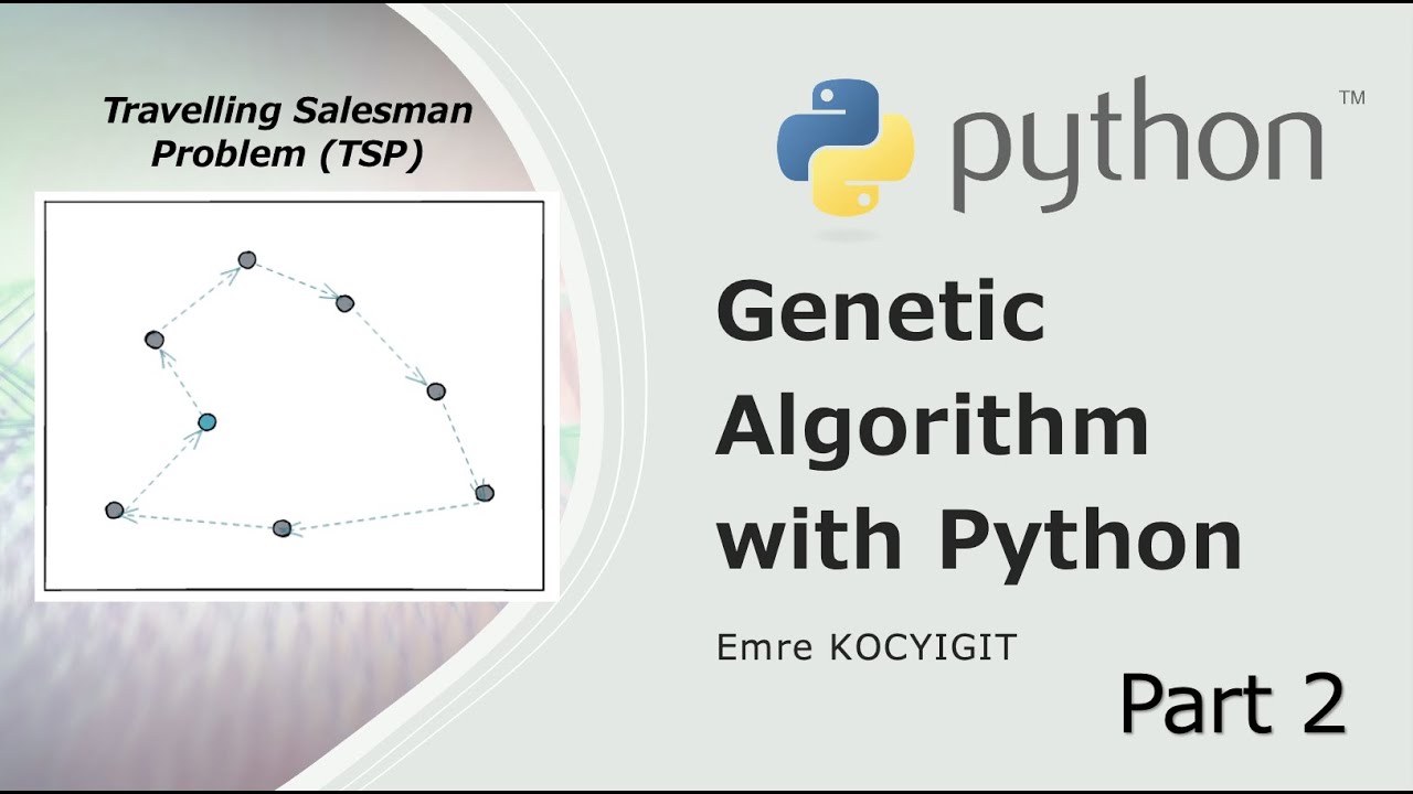 travelling salesman genetic algorithm python