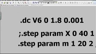 Finding Gm and Rout of Differential Amplifier using LTSPICE