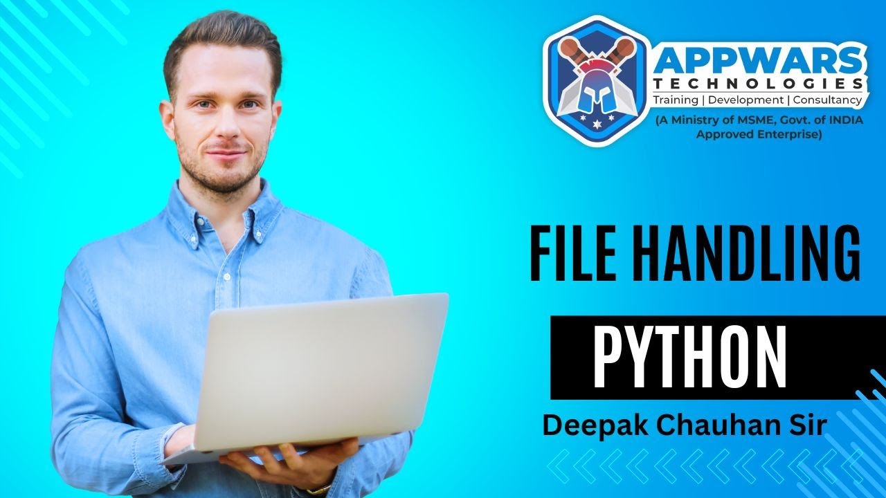 File Handling in Python| Python| Python Video in Hindi| Python Tutorials| APPWARS Technologies