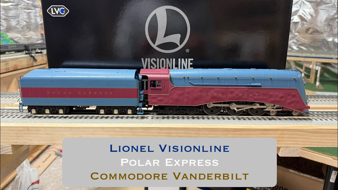 Обзор Lionel Visionline Polar Express Commodore Vanderbilt
