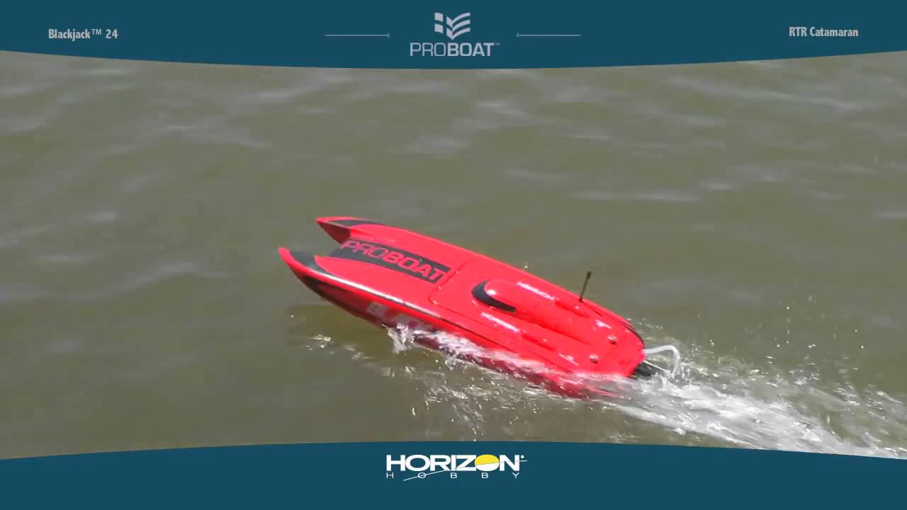 Blackjack 24 inch Brushless RTR Catamaran by Pro Boat- www.RC-Hobby24.com