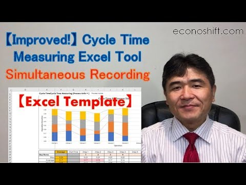 【Improved!】Cycle Time Measuring Excel Tool Measure multiple operators ...