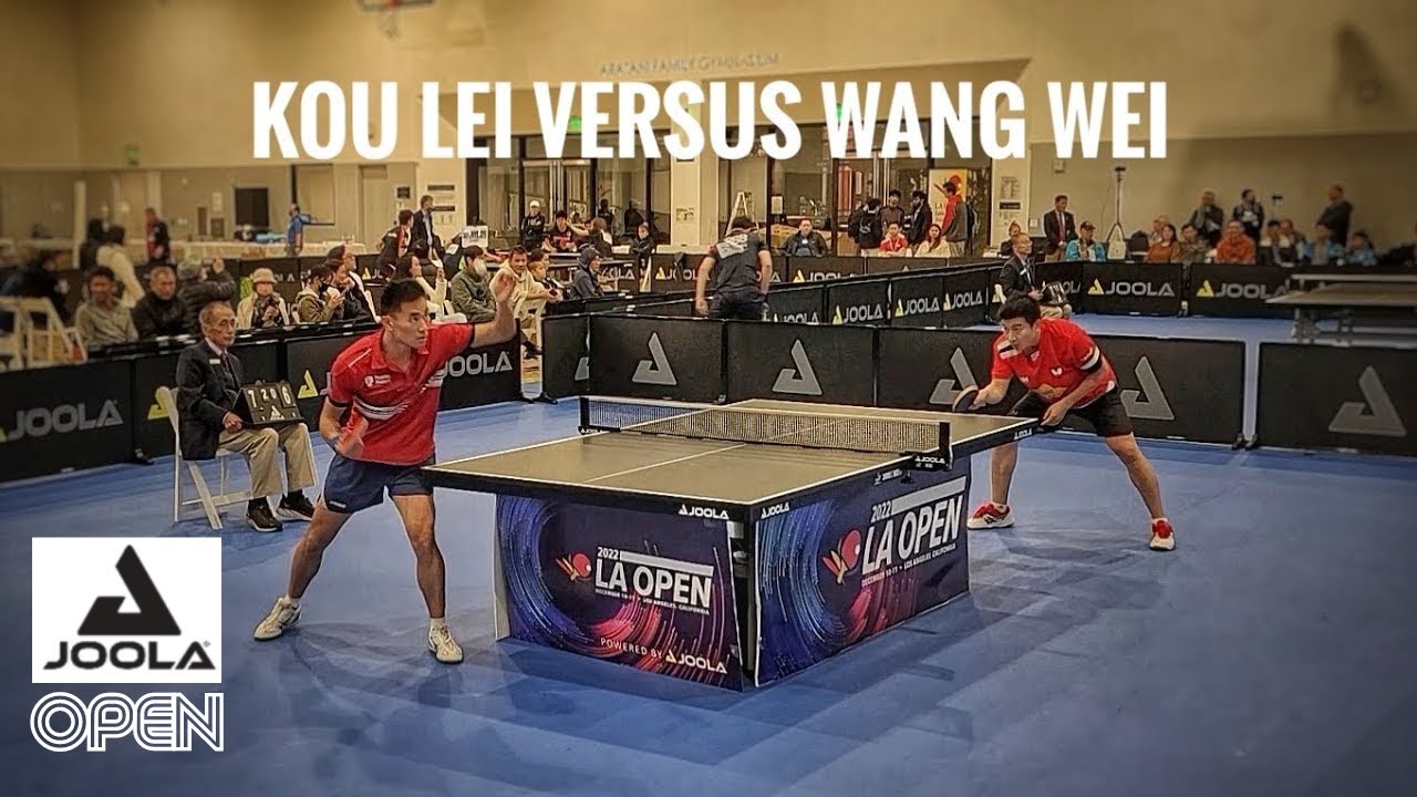 Kou Lei (2844) vs Wang Wei (2735) // 2022 JOOLA LA Open Open Singles