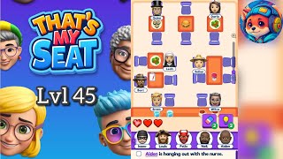 That’s My Seat – Level 45 Walkthrough & Answer | Mobile Logic Puzzle Game