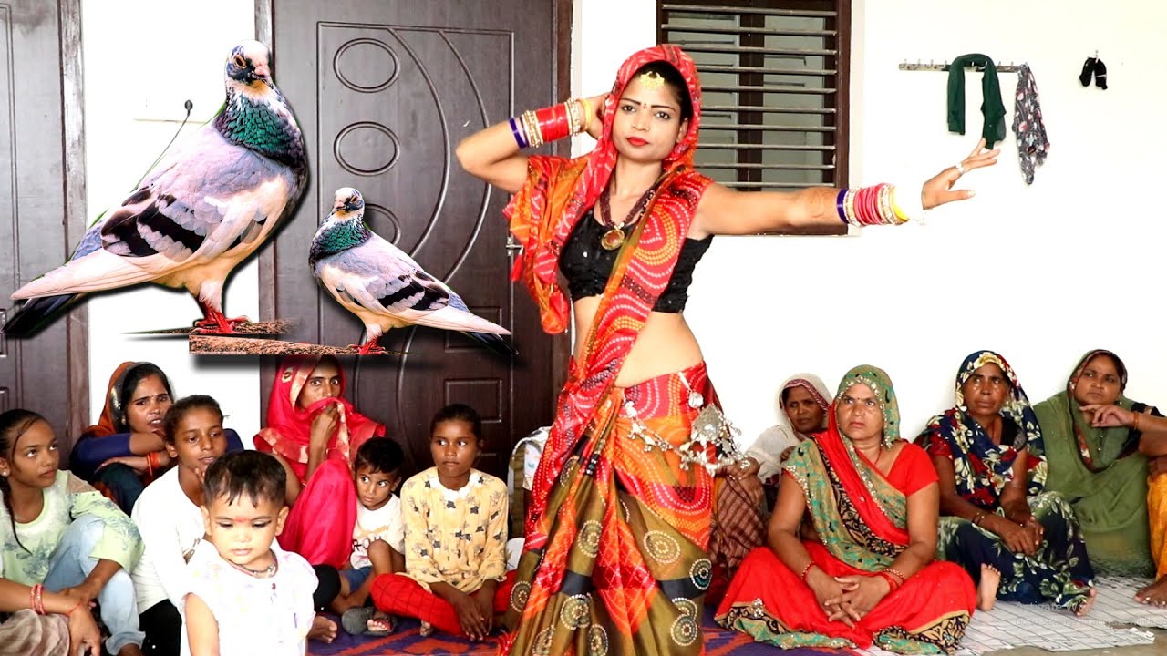 नीमरिया पे चार कबूतर एक कबूतर मेरे बालम को || नई बहू का ससुराल में कटीला ड्रांन्स #Sanjay