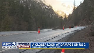 Prepare For An Extended Closure A Closer Look At Sr 2 Damage Near Leavenworth