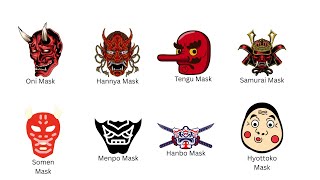 Samurai Masks | Japanese History Explained Episode 4 #samurai 