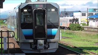 JR五所川原駅　列車2本詰め合わせ　2021.07.31