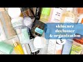 DECLUTTER & ORGANIZE MY SKINCARE W/ ME *spring cleaning 2021*