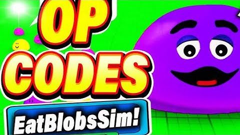 ALL NEW *SECRET CODES* in eating blobs sim roblox 2024