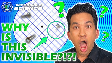 Optical Illusion Turns Objects Invisible! | Impossible Science At Home