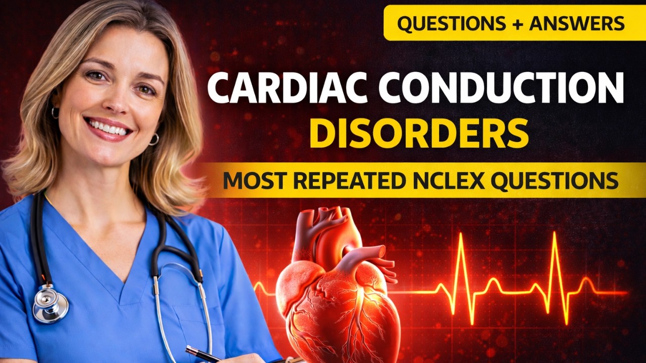 Cardiac Conduction Disorders – Most Repeated NCLEX Questions