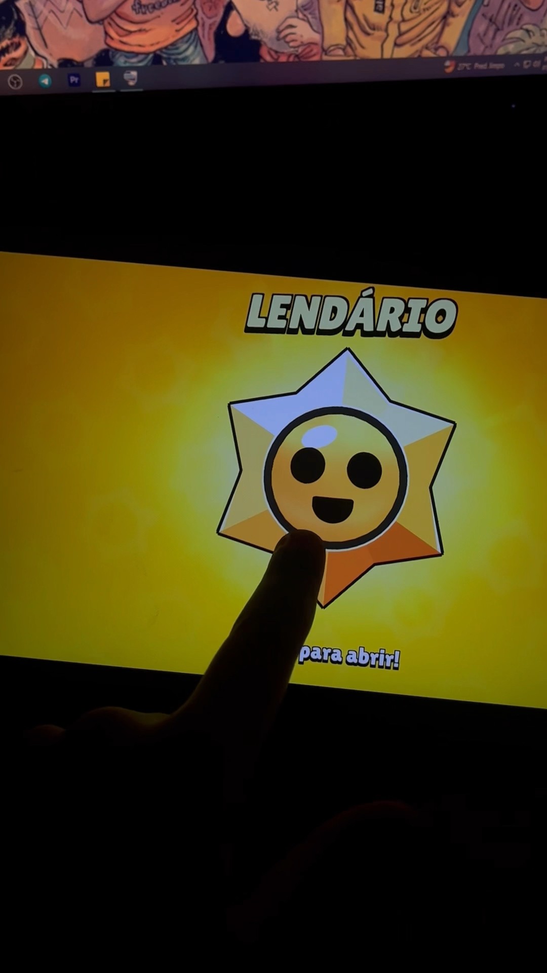 Abrindo as minhas 5 stardrops lendárias ?? #brawlstars