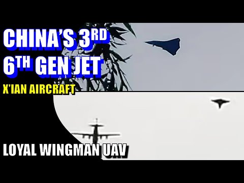China’s 3rd 6th-Gen Jet After J-36 and J-50 — Stealth Loyal Wingman Spotted in Formation with Y-9