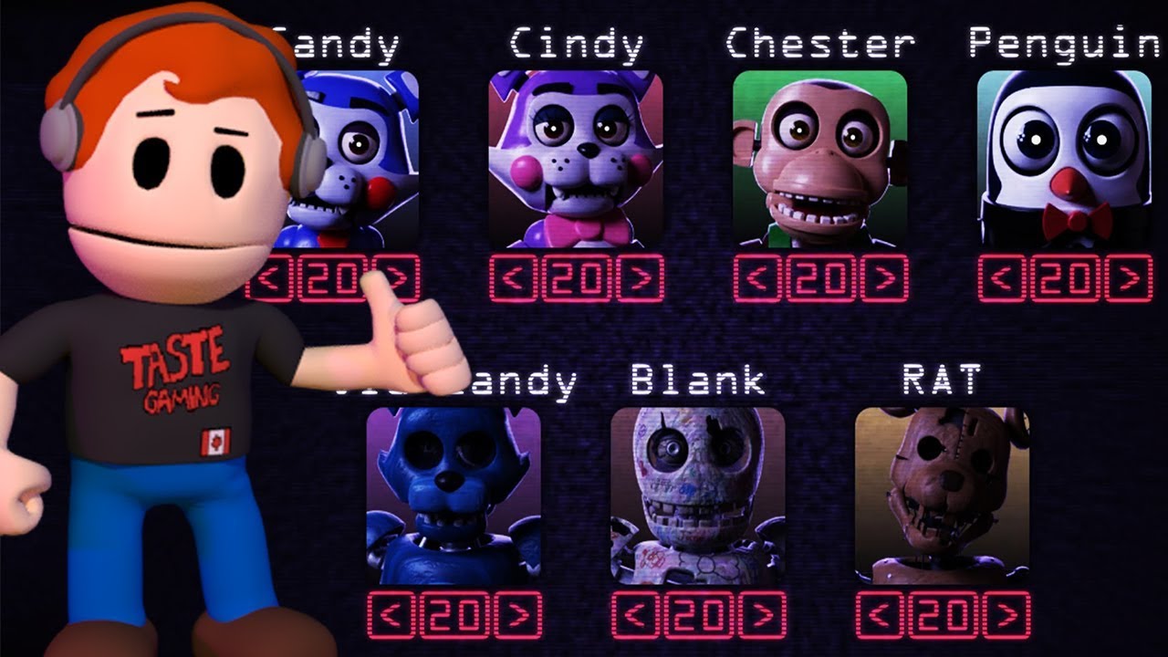 just reached custom night in fnac 1, planning on trying to beat 7/20, any  tips? : r/fivenightsatcandys