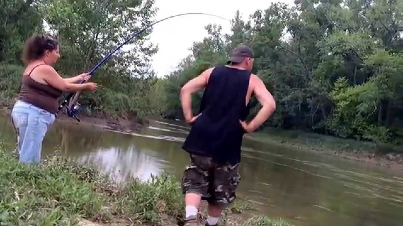 Fishing on the Great Miami River Tylersville Dam YouTube