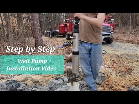 Video: Installation av pumpar i en brunn: installationsfunktioner, alla steg, tips från mästarna