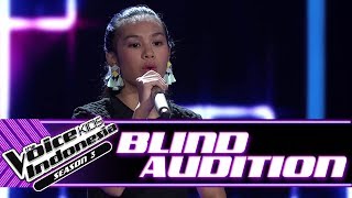 Vanessa -  Dusk Till Dawn | Blind Auditions | The Voice Kids Indonesia Season 3 GTV 2018