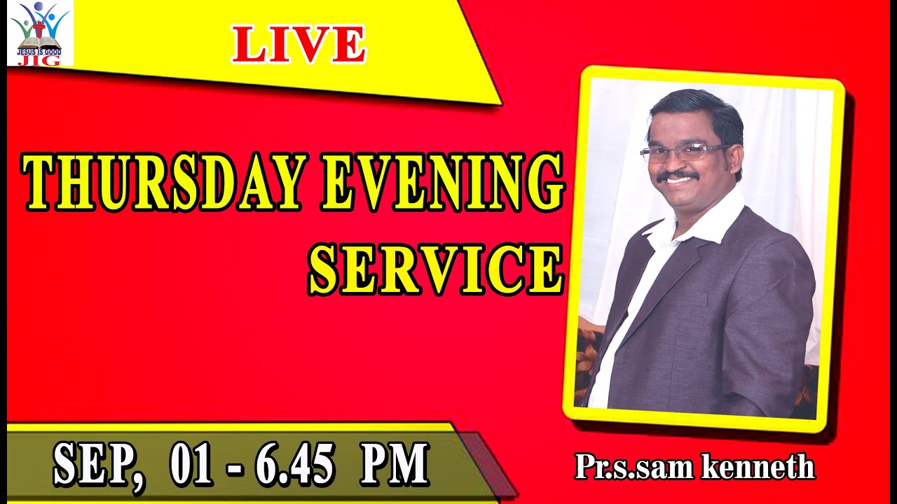 [1.09.22] Thursday Service Pr.Sam Kenneth - YouTube