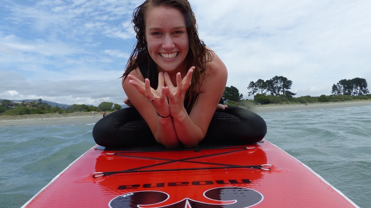 Give it a Go Girl - SUP Yoga