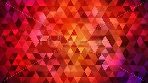 Beautiful Fall Autumn Triangle Tessellated Pattern - IncrediVFX - AVloops