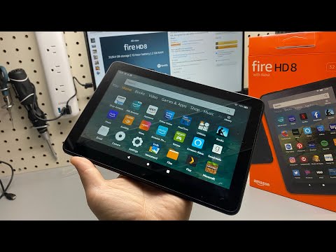 2020 완전히 새로 워진 Fire HD 8 태블릿. 더 나은 충전기 구입 : 충전 테스트! (10 세대)