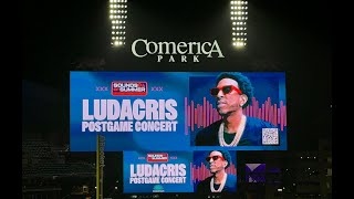 Ludacris Performing at Comerica Park After Detroit Tigers Game!