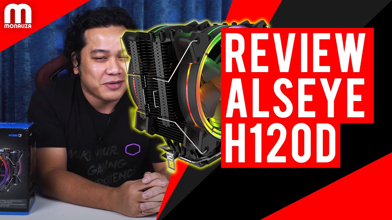 Alternatif RGB Untuk AMD Stock Cooler - Alseye H120D - YouTube